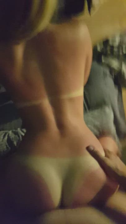 Amateur Babe Big Ass Blonde Doggystyle POV Tanlines clip