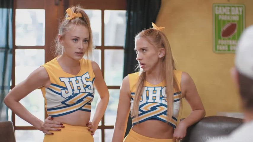 anal anal play cheerleaders dildo threesome mff threesome clip