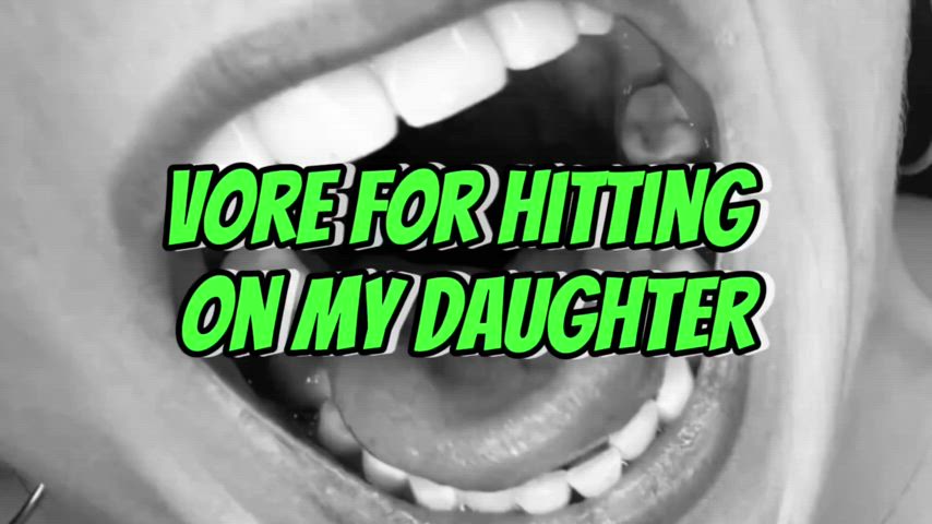 🚨 Coming tomorrow to LTL Giantess Onlyfans- "Vore For Hitting On My Daughter"