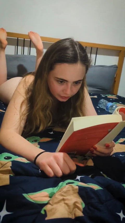 He put a vibrator in my pussy but I just wanted to read my book