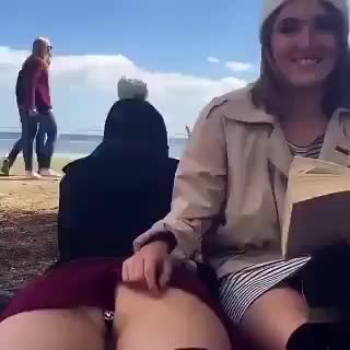 Naughty friends at the park