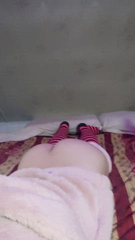 ass femboy humping knee high socks clip