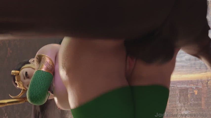 Lady Loki gets brutally anal fucked (Jackismyname145) [Marvel]