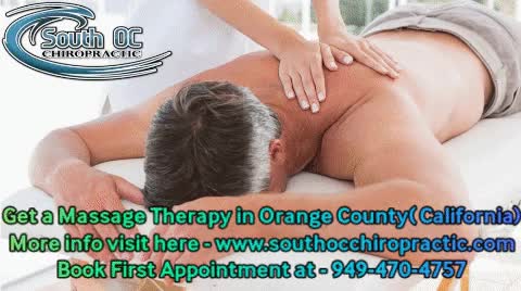 Get a Massage Therapy in Orange County - SouthOCChiropractoic
