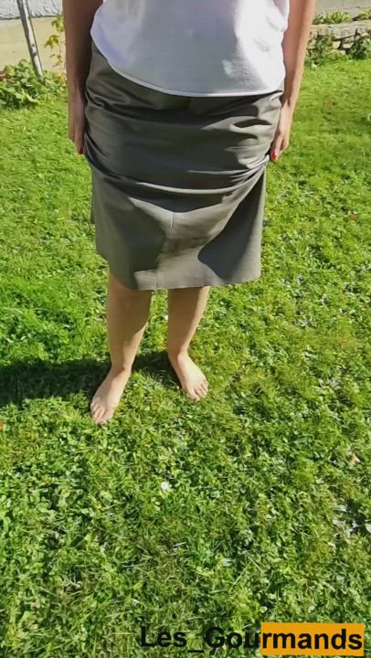 [OC] Fetish MILF Outdoor Pee Peeing Piss Pissing Public by les_gourmands