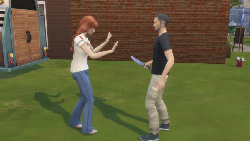 3d adult game animation submission clip