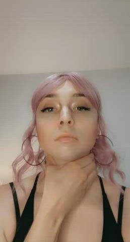 choking crossdressing exposed face slapping gay masochism masochist pain sissy clip