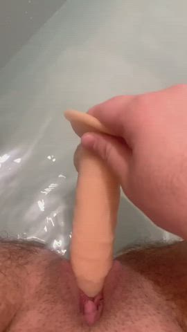 dildo masturbating pussy sex toy solo tight pussy trans clip