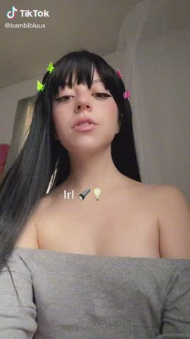 Eye Contact JOI TikTok Tongue Fetish clip