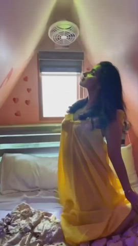 Celebrity Indian See Through Clothing clip
