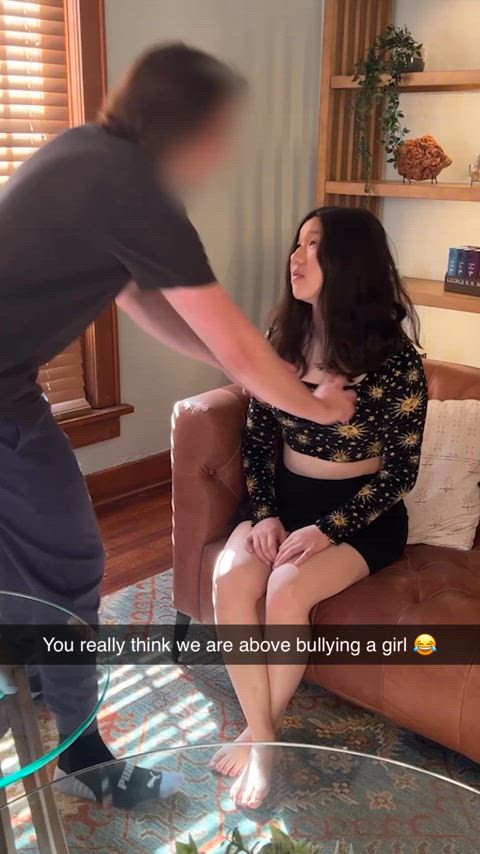 Never send your girlfriend to stand up to your bully