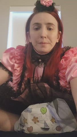 Someone told me I wasn't properly dressed as a Sissy when I locked myself in permanent
