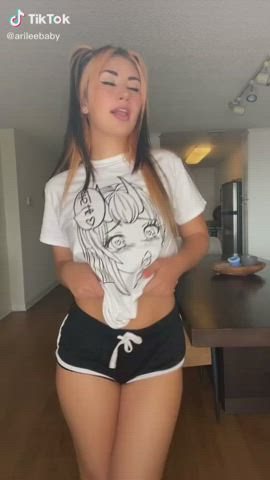 Ahegao TikTok Tongue Fetish clip