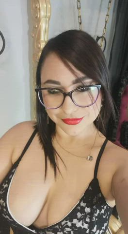 big tits boobs erotic glasses lips livejasmin milf mature clip