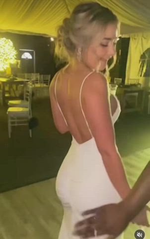 Dancing bride