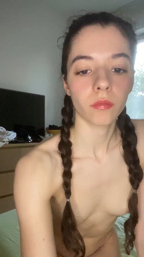 amateur cute homemade natural tits petittits petite teen tiktok tits big-areolas