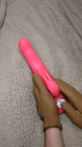 dildo handjob leather clip