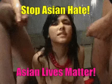 Asian lives matter! Asians are not inferior!