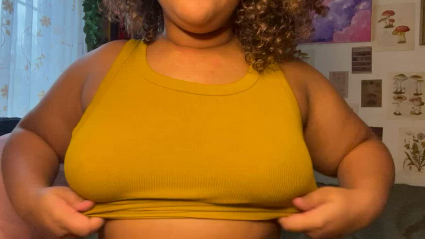 Would you play with my natural tits