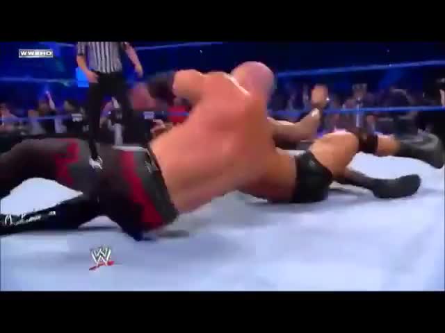 Randy Orton RKOs To Kane