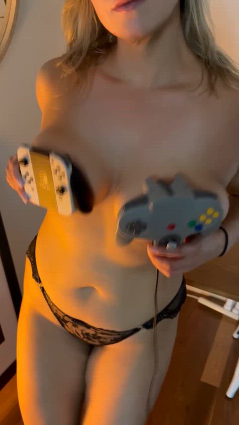 Would you play with these Nintendo girl titties?