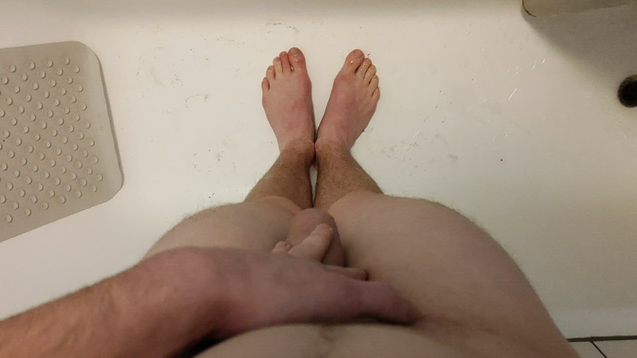 Pissing on my feet, sound in comments