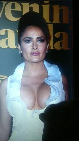 big tits cum salma hayek tribute clip