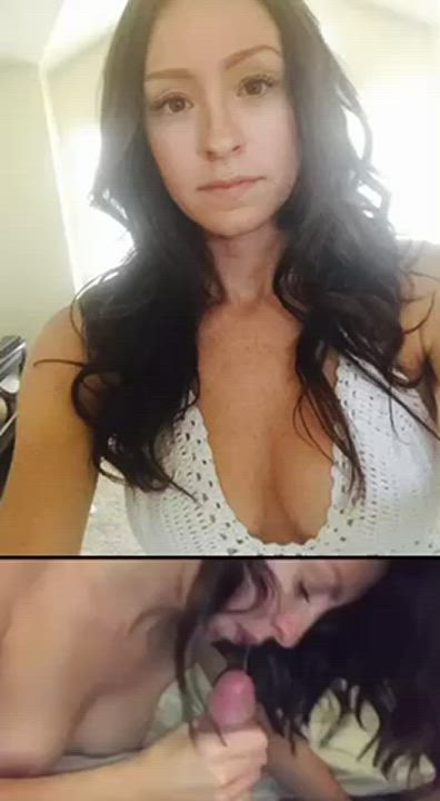 Usual pictures and intimate bj video collage