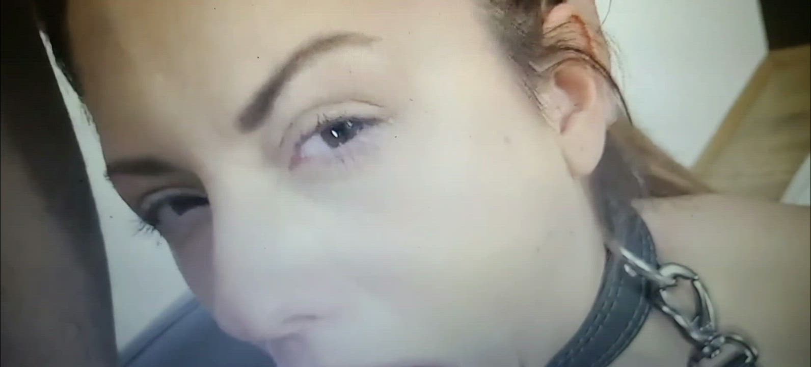 BDSM Face Fuck Gagging clip