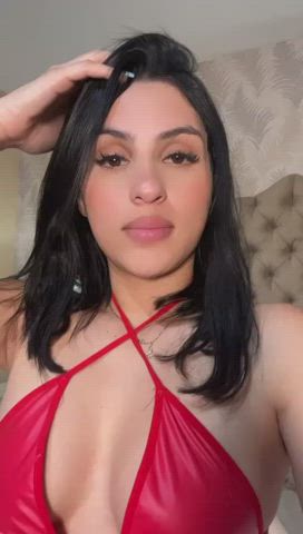 Deepthroat Dildo Doggystyle Jerk Off Latina Masturbating Natural Tits Porn GIF by