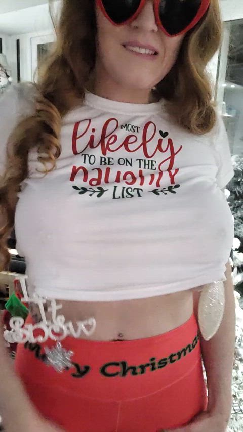 Ready for a festive tittyfuck 