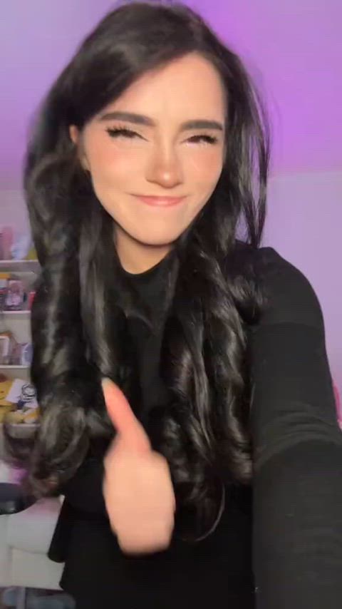 teasing thick thighs tiktok clip