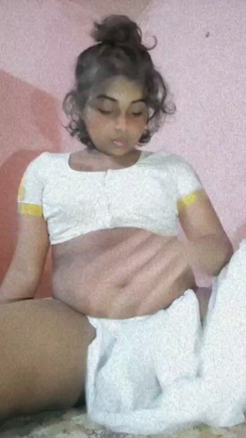 belly button chubby cum cumshot exposed indian shemale trans transgender clip