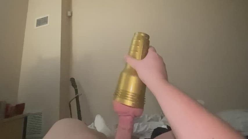 big dick fleshlight masturbating clip