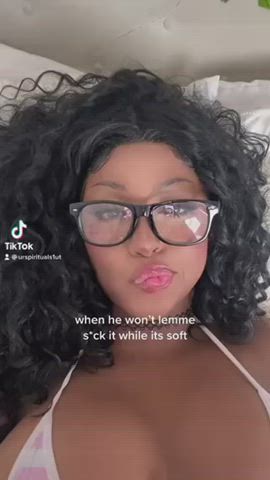 blowjob boobs ebony tiktok tits clip