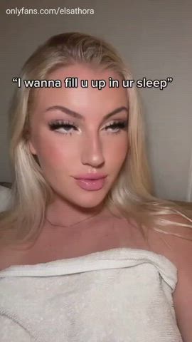 ahegao blonde cumshot nsfw onlyfans petite pornstar teen tiktok r/tiktits clip