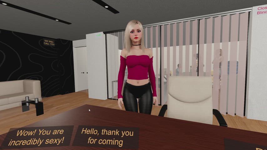 3d adult game animation ass cute doggystyle office pov secretary vr clip