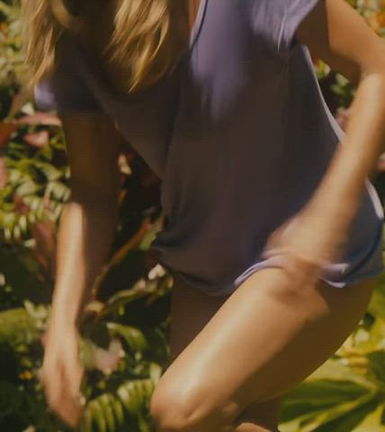 Babe Babes Bikini Blonde Celebrity Fitness Jennifer Aniston Pretty clip