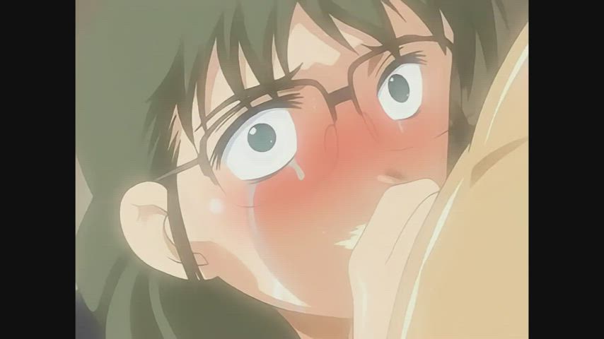 ahegao animation anime blowjob cum in mouth cum swallow hentai teen clip