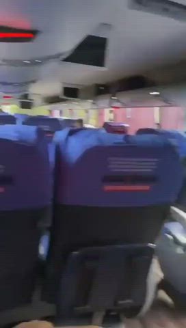 Bus Masturbating Trans clip