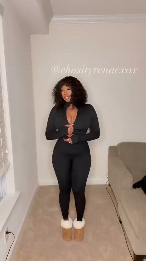 big tits tits ebony tease titty drop clip