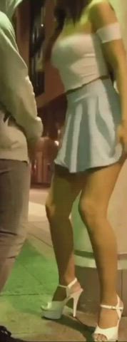 moaning panties public clip