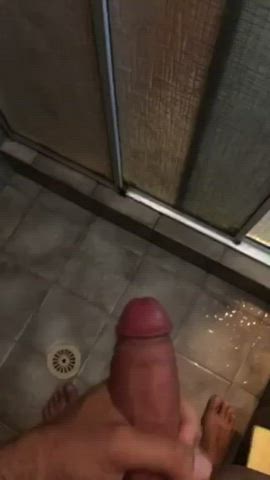 Cock Cum Shower clip