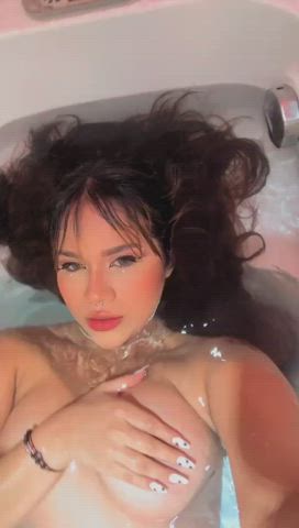 big tits camgirl latina nipples piercing sensual sex clip