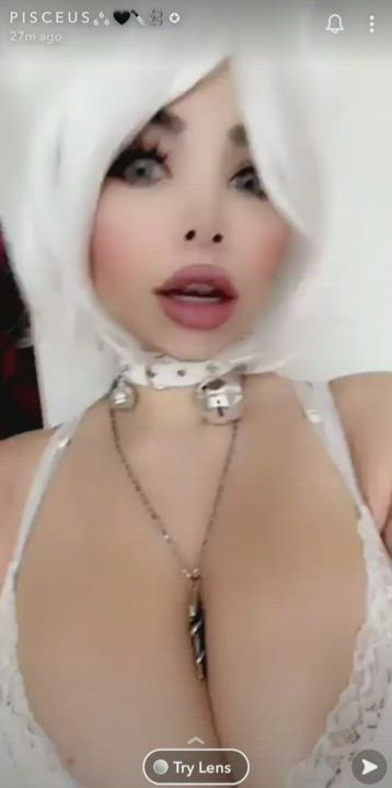 Big Tits Cosplay Model clip