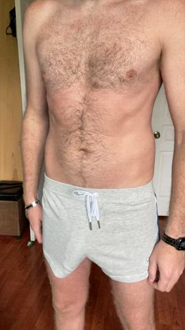 big dick cock commando gay jerk off shorts clip