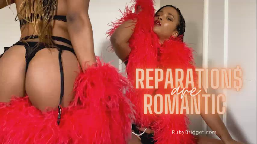 ebony femdom findom striptease tease clip