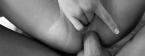 Anal while fingering