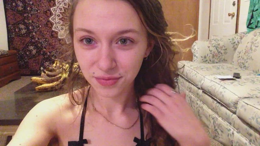 brunette cute teen clip