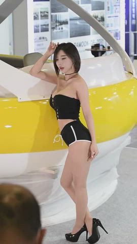 asian boat cute korean model clip